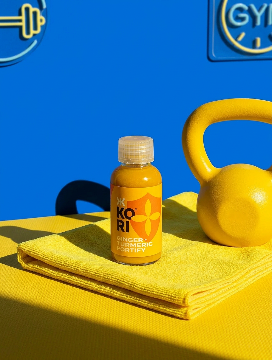 KORI FORTIFY – Ginger + Turmeric Daily Defence Shot (Pack of 5 × 60ml)